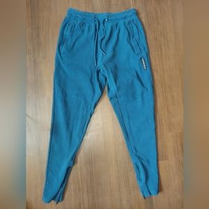 YOUNGLA "208 The Perfect Joggers" Teal Men's Medium